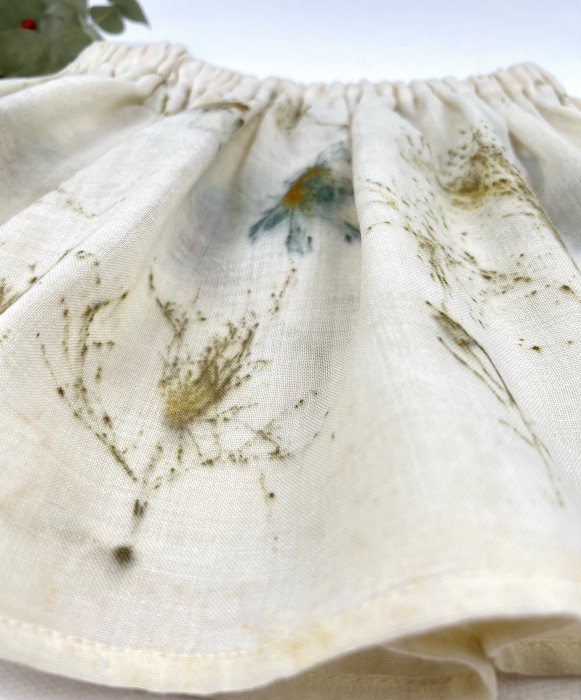 Fustă din lână merinos extrafină vopsită cu plante [4]