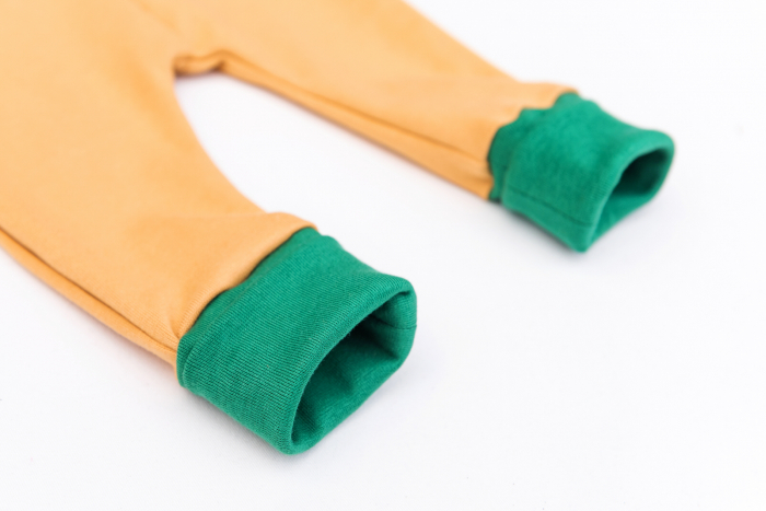 Costum pentru bebeluși din bumbac organic tipi blue [5]