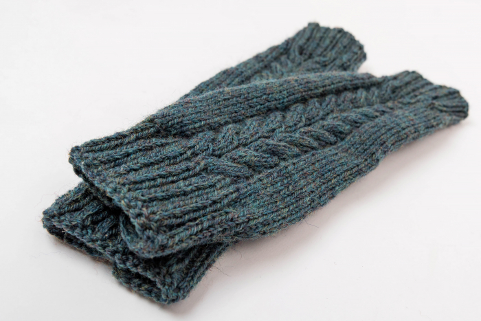 Jambiere tricotate handmade din lână merinos, pentru copii [2]