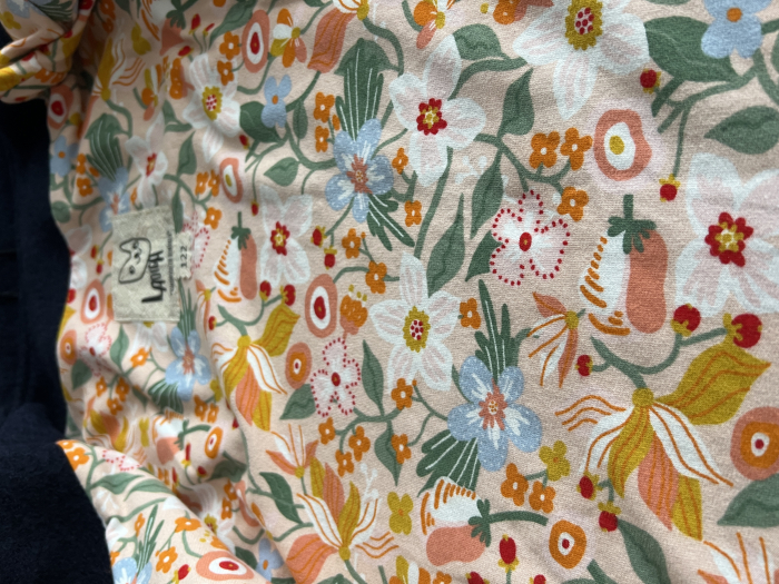 Palton din lână fiartă albastru pentru fete - 122 [5]