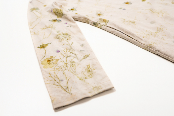 Rochie din borangic dens vopsit cu plante, pentru femei, S-M [3]