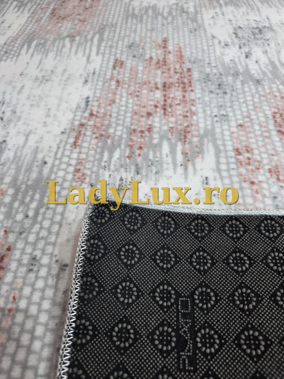 Covor Antiderapant 120x170 cm - Model Rosegrey [2]