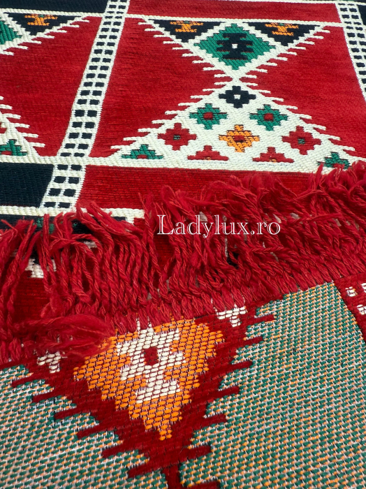 Covor cu Motive Tradiționale 60x120– Stil Autentic, Calitate Superioară - C1654 [3]