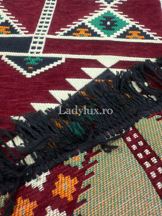 Covor cu Motive Tradiționale 60x120– Stil Autentic, Calitate Superioară - C1656 [3]