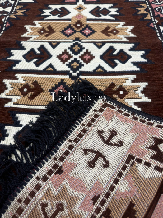 Covor cu Motive Tradiționale 60x120 – Stil Autentic, Calitate Superioară - C1670 [3]