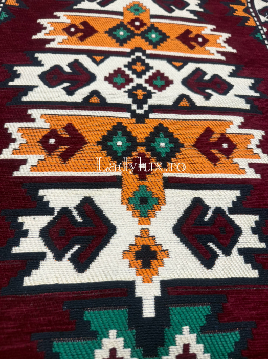 Covor cu Motive Tradiționale 60x120 – Stil Autentic, Calitate Superioară - C1674 [2]