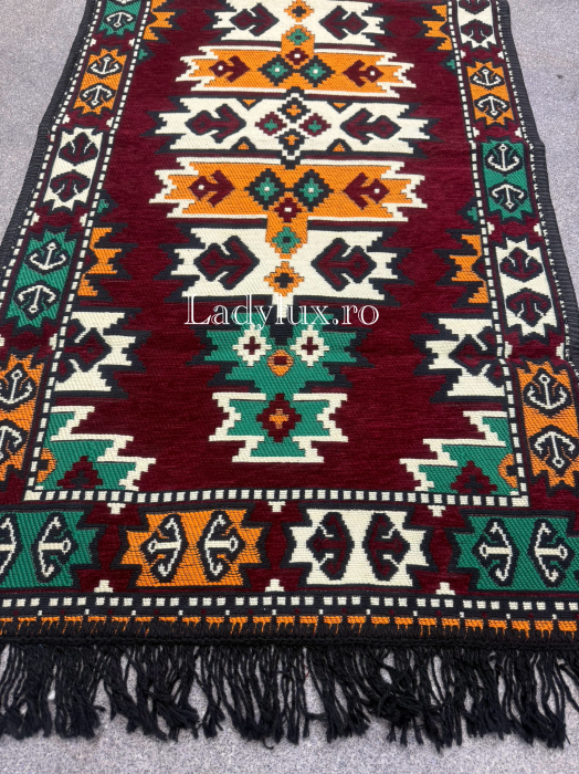 Covor cu Motive Tradiționale 60x120 – Stil Autentic, Calitate Superioară - C1674 [3]