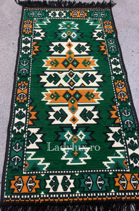 Covor cu Motive Tradiționale 60x120 – Stil Autentic, Calitate Superioară - C1676 [2]