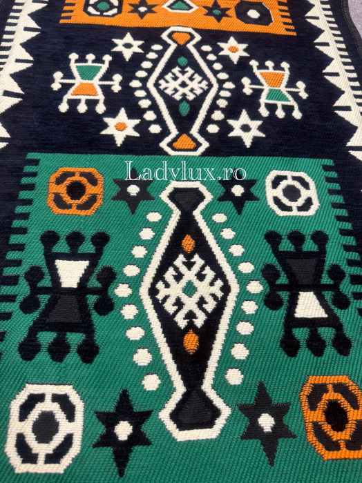 Covor cu Motive Tradiționale 60x120 – Stil Autentic, Calitate Superioară - C1681 [2]