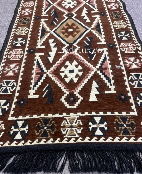 Covor cu Motive Tradiționale 60x300– Stil Autentic, Calitate Superioară - C1651 [2]