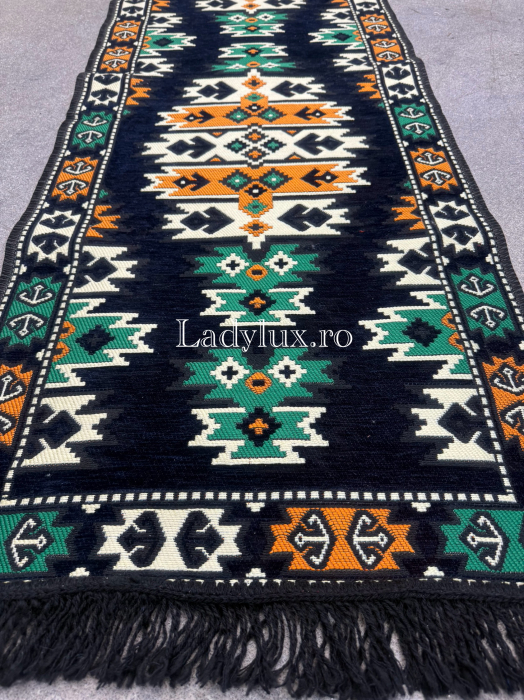 Covor cu Motive Tradiționale 60x300– Stil Autentic, Calitate Superioară - C1657 [2]