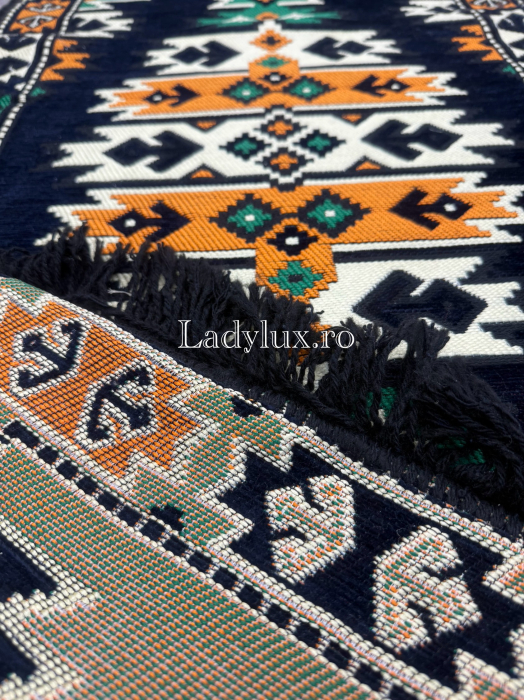 Covor cu Motive Tradiționale 60x300– Stil Autentic, Calitate Superioară - C1657 [3]