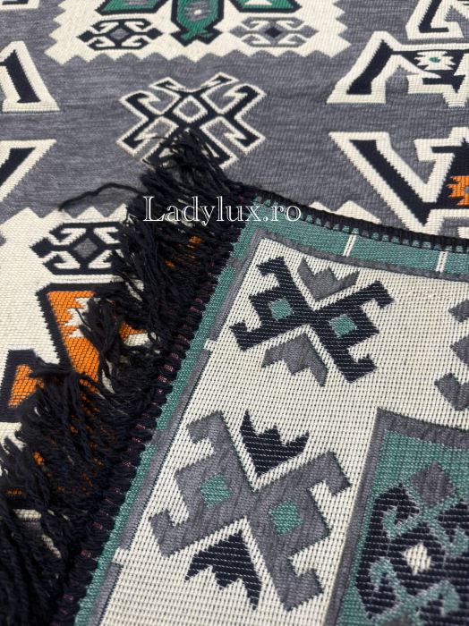 Covor cu Motive Tradiționale 80x125– Stil Autentic, Calitate Superioară - C1662 [3]