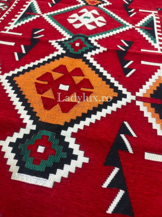 Covor cu Motive Tradiționale 80x125 – Stil Autentic, Calitate Superioară - C1685 [3]