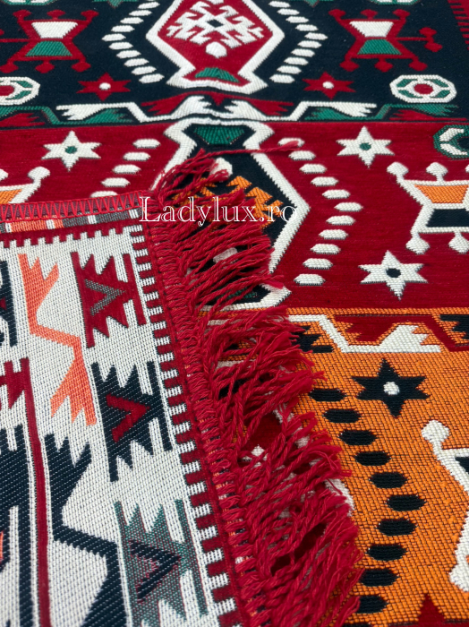 Covor cu Motive Tradiționale 80x125 – Stil Autentic, Calitate Superioară - C1687 [4]