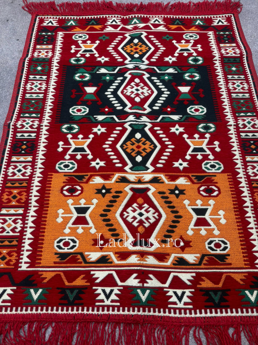 Covor cu Motive Tradiționale 80x125 – Stil Autentic, Calitate Superioară - C1687 [2]