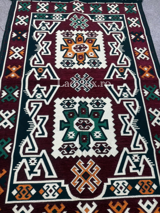 Covor cu Motive Tradiționale 80x125 – Stil Autentic, Calitate Superioară - C1689 [2]