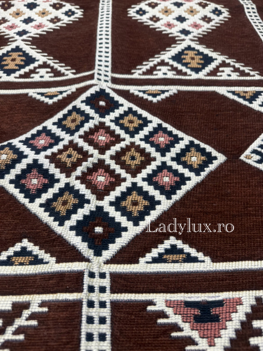 Covor cu Motive Tradiționale 80x125 – Stil Autentic, Calitate Superioară - C1690 [3]