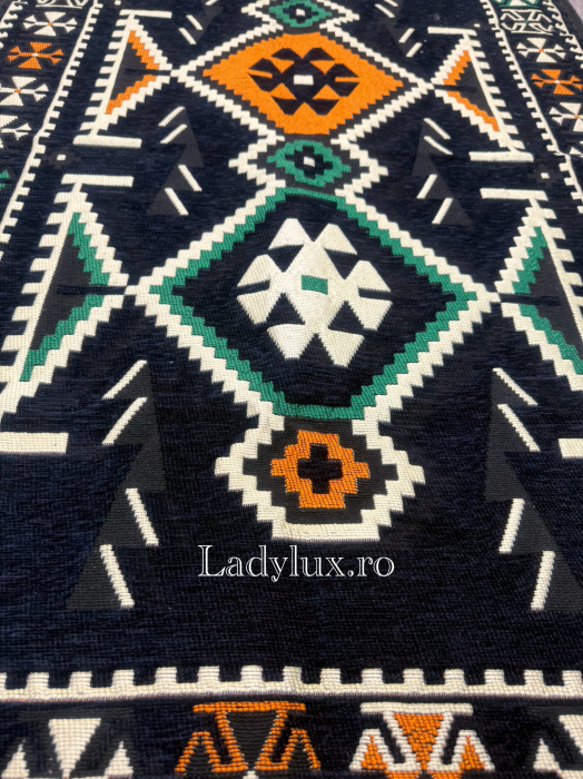 Covor cu Motive Tradiționale 80x125 – Stil Autentic, Calitate Superioară - C1694 [2]