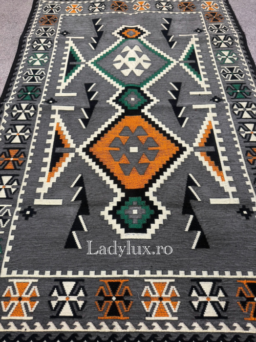 Covor cu Motive Tradiționale 80x125 – Stil Autentic, Calitate Superioară - C1695 [2]