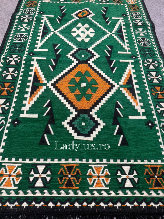 Covor cu Motive Tradiționale 80x125 – Stil Autentic, Calitate Superioară - C1697 [2]