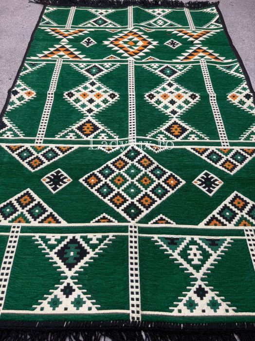 Covor cu Motive Tradiționale 80x125 – Stil Autentic, Calitate Superioară - C1698 [2]