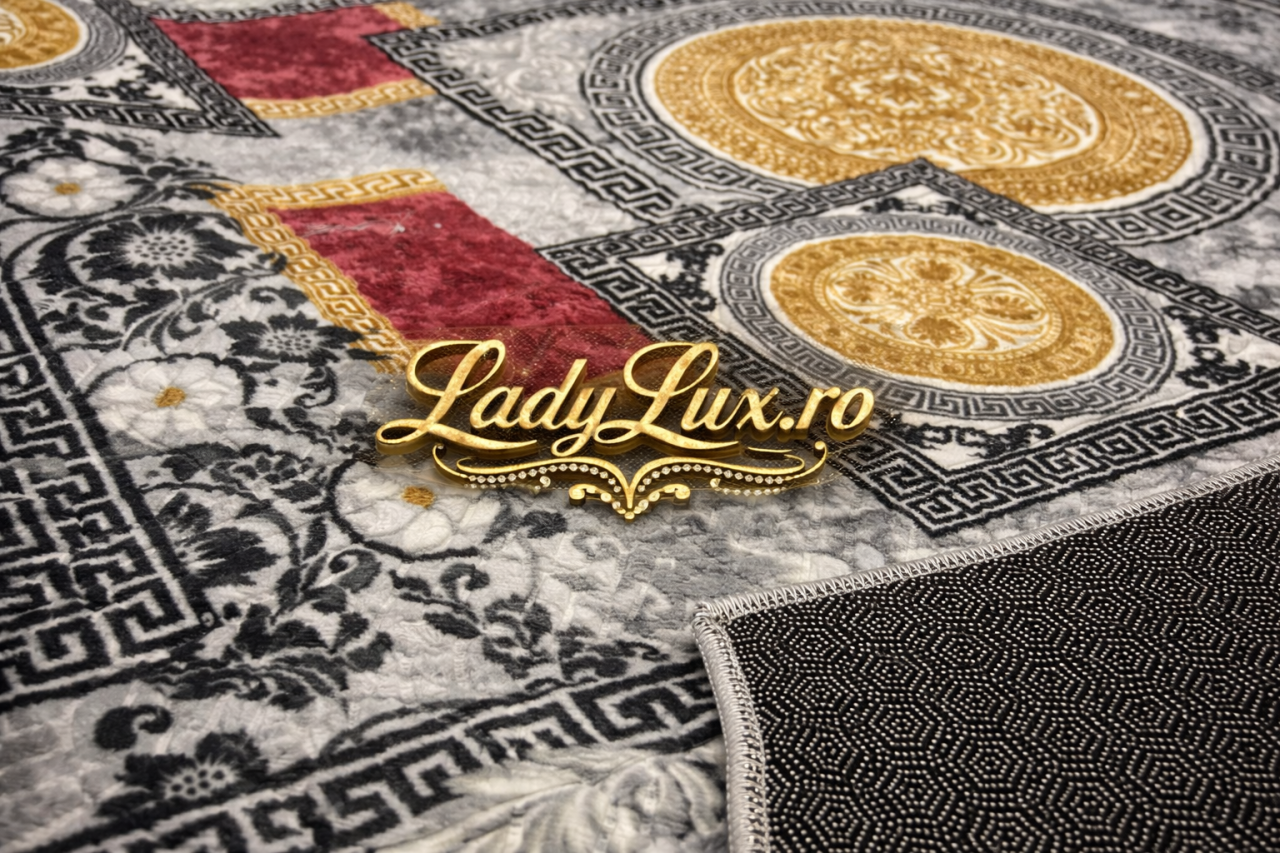 Covor Lucrat pe Antiderapant Model SZG VRS Gold 150x200 cm [2]