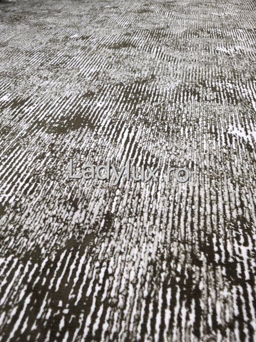 Covor Modern 180x280 cm în Nuanțe de Maro –  Antiderapant și Ușor de Întreținut C1344 [5]