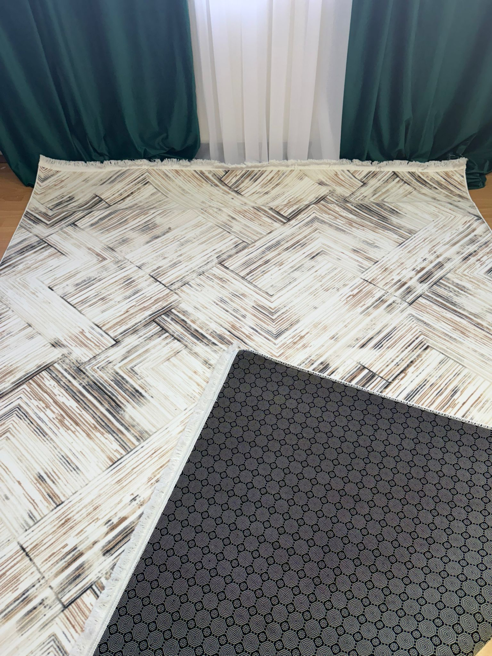 Covor Modern Creionat  - 200 x 270 cm - Antiderapant [2]