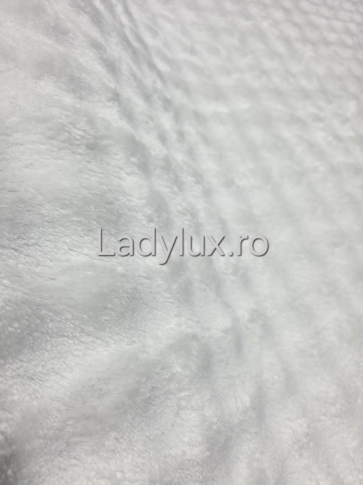 Covor pufos Alb 210x270 cm, imită blănița de iepure [3]