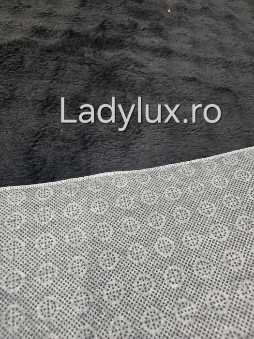 Covor pufos 150x210 cm, ce imită blănița de iepure. Moale, elegant și antiderapant – confort și rafinament marca LadyLux Home & Deco. [3]