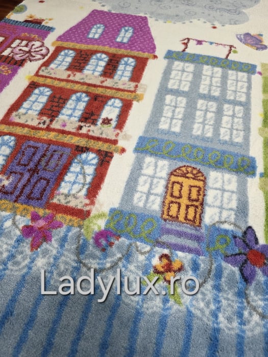 Covor Copii 100x150, Plusat, Cauciucat si Antiderapant- London [2]