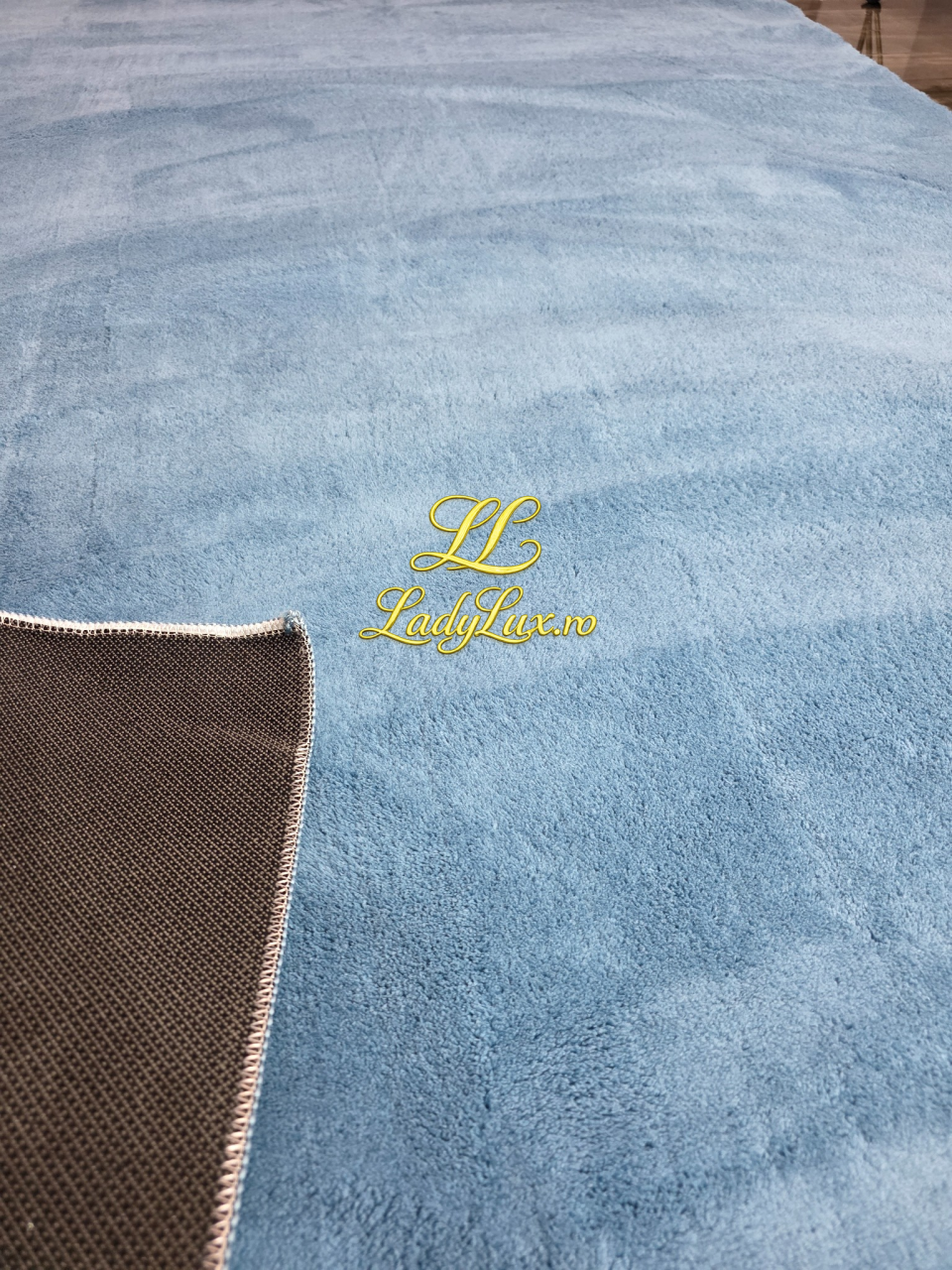 Covor Albastru Marin 200×275 cm Model Plusat Vitrine [3]