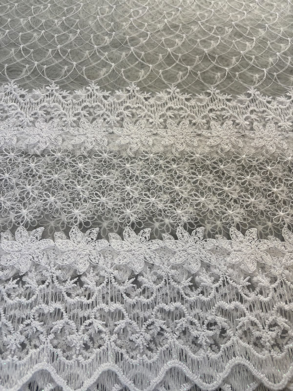 Perdea din tulle cu broderie Alba, Model  Imperial Floral Two  4M x 2.5h [2]