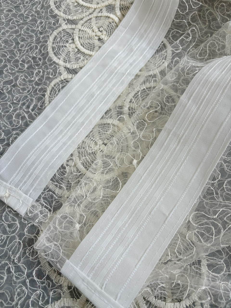 Perdea din tulle cu broderie Ivoar Model  New  4M x 2.5h [3]