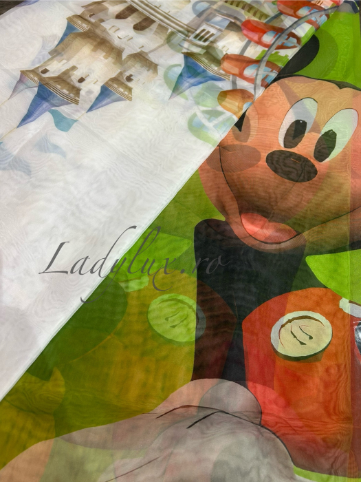 Perdea din Voal Lady Lux pentru Camera Copilului –Mky  4 m x 2.5 m [2]