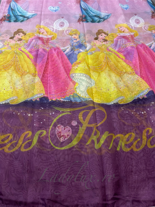 Perdea din Voal Lady Lux pentru Camera Copilului –Printese  4 m x 2.5 m [1]