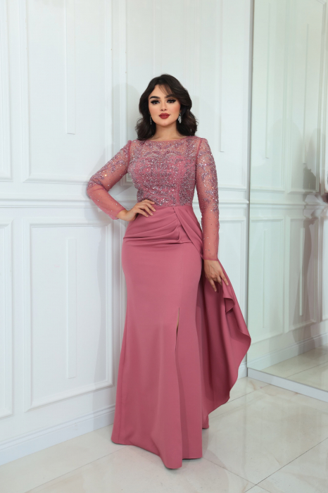 Rochie eleganta Rely PansyGvF, Roz prafuit [2]