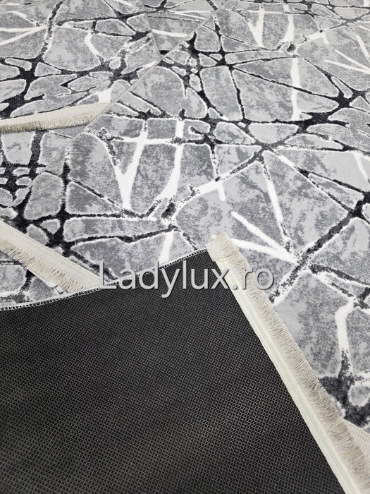 Set 3 Traverse Antiderapante – 75×250 cm + 2×75×130 cm Model Sarpe Gri [3]