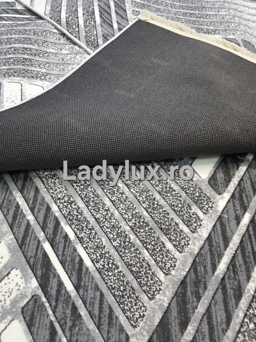 Set 3 Traverse Antiderapante  Model Parchet Gri -1x 75×250 cm + 2× 75×130 cm [2]