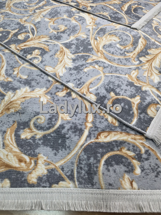 Set 3 Traverse Antiderapante - 75×250 cm + 2×75×130 cm Model Regal Gri [3]