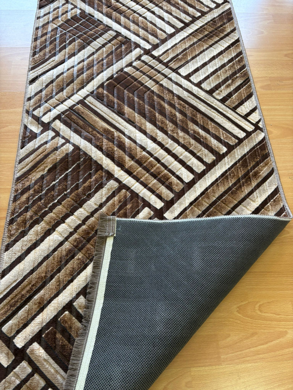 Set 3 Traverse Antiderapante Model Parchet  LuxMaro - 1x 75×250 cm + 2× 75×130 cm [4]
