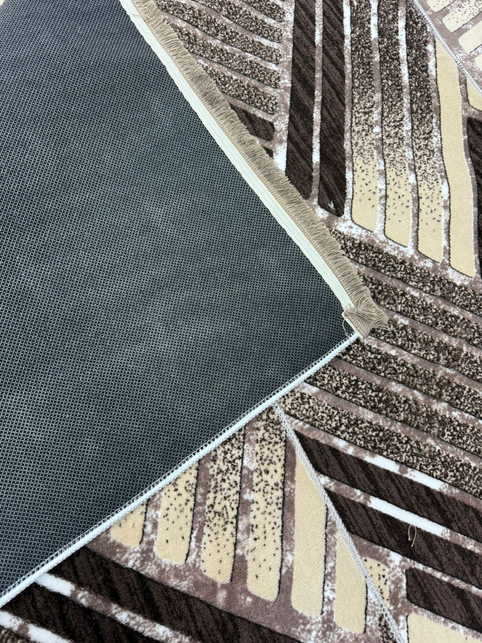 Set 3 Traverse Antiderapante Model Parchet Maro - 1x 75×250 cm + 2× 75×130 cm [4]