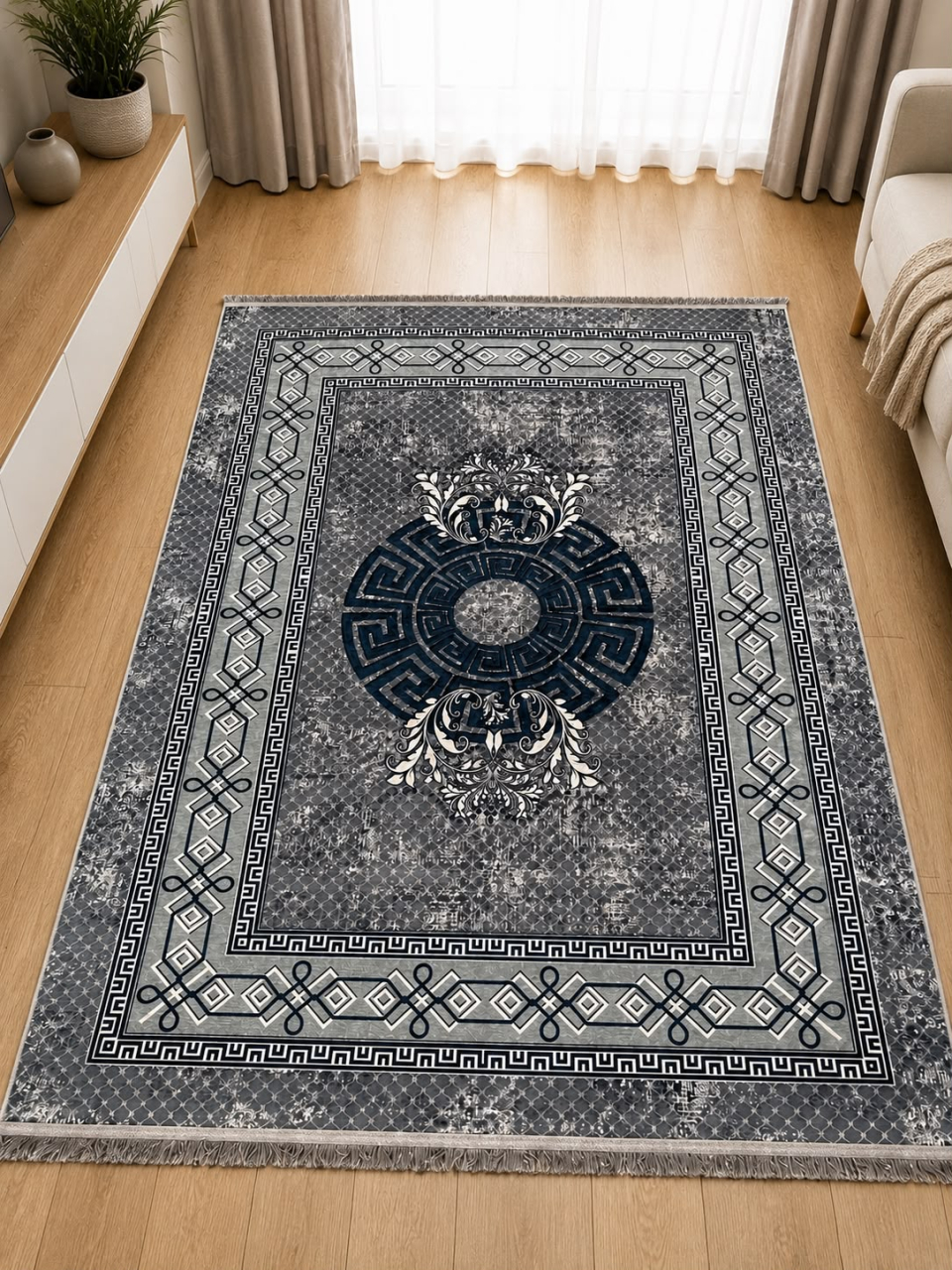 Set Covoare 3D Antiderapante SUBTIRI - 1 covor mare(140X200CM) + 2 pui(60X100) [2]
