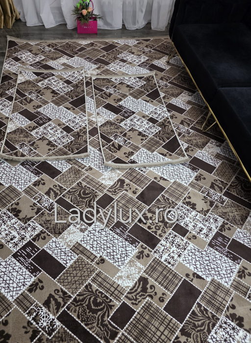 Set covoare antiderapante – 1 covor mare(140X200CM) + 2 pui(60X100)-C1344 [1]