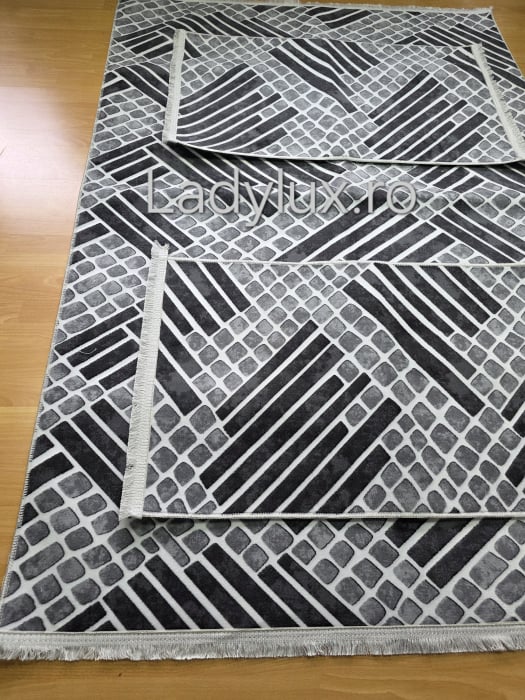 Set covoare antiderapante – 1 covor mare(140X200CM) + 2 pui(60X100)-C1346 [2]