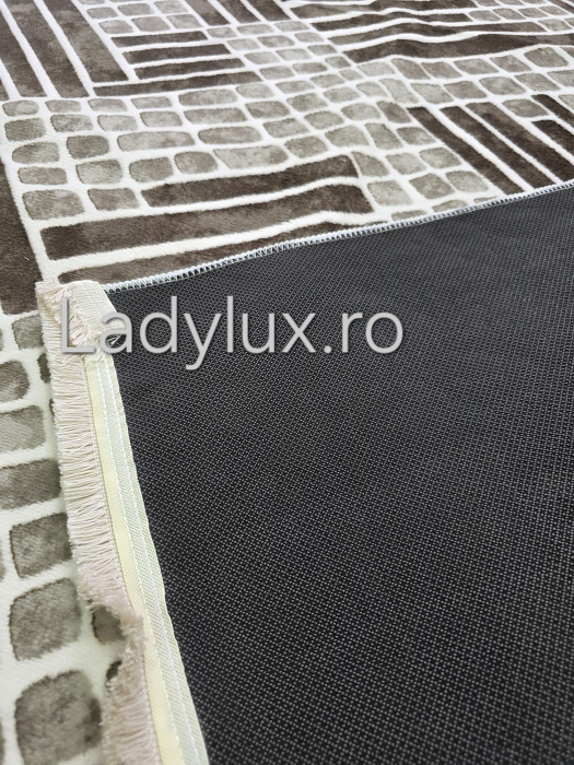 Set covoare antiderapante Maro – 1 covor mare(140X200CM) + 2 pui(60X100)-C1361 [3]
