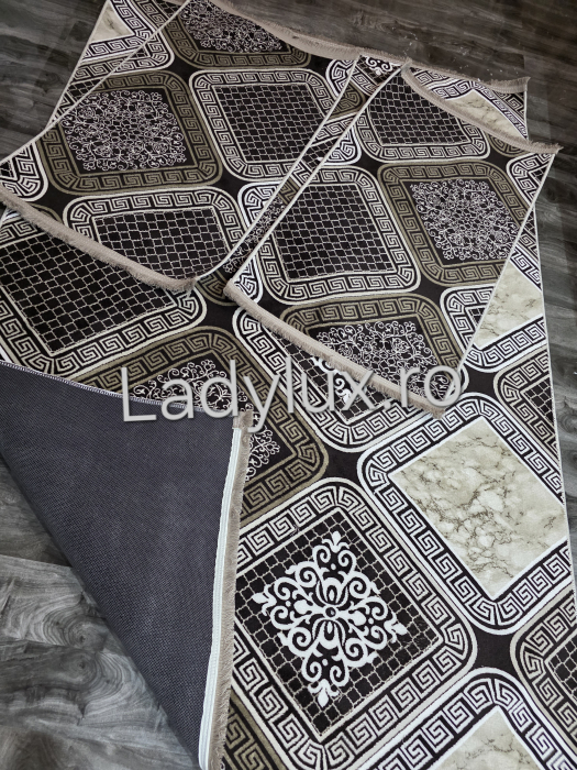 Set covoare antiderapante Maro stil VRS – 1 covor mare(140X200CM) + 2 pui(60X100)-C1420 [2]