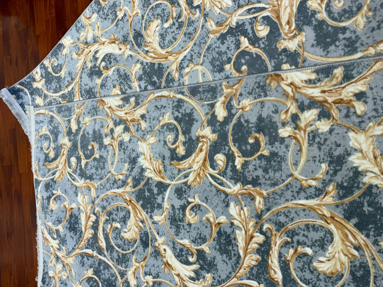 Set Doua Traverse Antiderapante Model Regal Gri   75x140 cm [3]