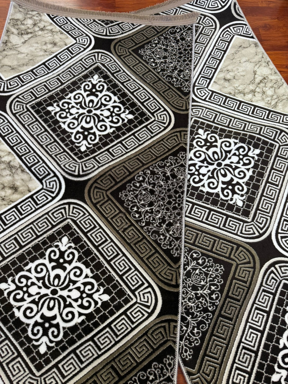 Set Doua Traverse Antiderapante Model Vrs Maro 75x140 cm [2]